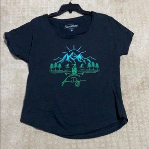 US ski team official Jessie diggins signature tee
